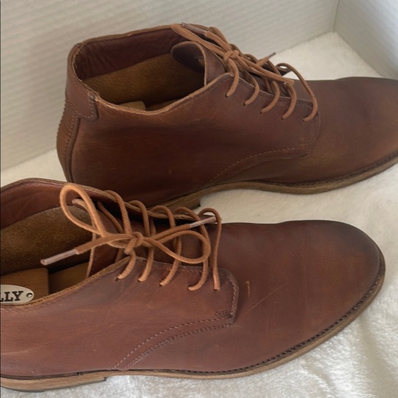 Frye Brown Chukka Boots with Leather Finish men’s - Picture 6 of 8